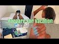 PREPARE FOR VACATION WITH ME! | Hair, Lashes, Nails, Packing & More| Kayla M 🦋
