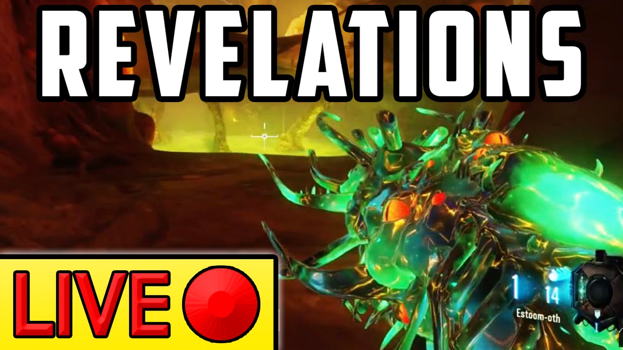 "REVELATIONS" Easter Egg (Tentativo) in LIVE Stream! (COD Black Ops 3 Zombie Salvation DLC)