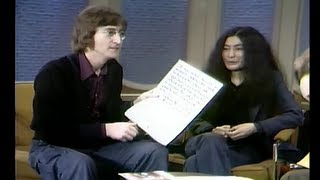 THE DICK CAVETT SHOW John Lennon, Yoko Ono, and Shirley MacLaine