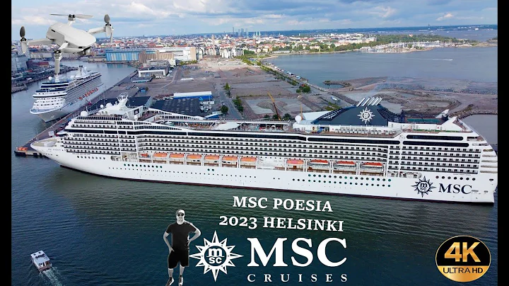 MSC POESIA Helsinki 2023 | DRONE 4K