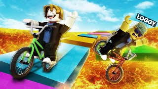CHAPATI USED BIKE COMPLETE IMPOSSIBLE PARKOUR IN ROBLOX