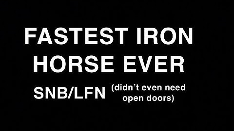 [14:52] The Division 2  - FASTEST IRON HORSE EVER - WORLD RECORD IRON HORSE SPEEDRUN