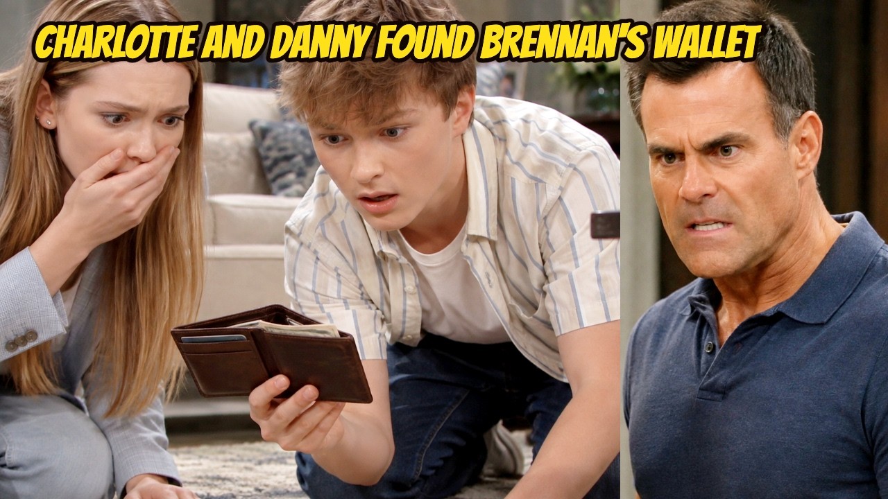 Charlotte & Danny found Brennan's wallet, forged it and gave it to Drew General Hospital