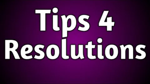 4 Tips to Achieve New Years Resolution