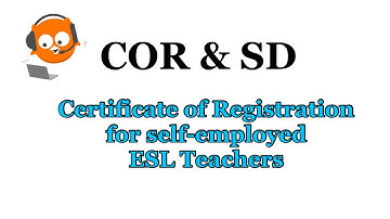 COR For Home-based ESL Tutors - Engoo | BIR Compliance
