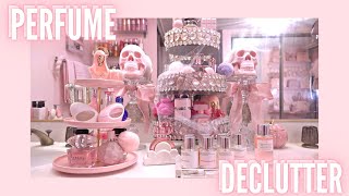 PERFUME DECLUTTER & ORGANIZATION | Going through all my perfumes
