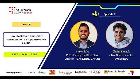 How blockchain and smart contracts will disrupt insurance claims