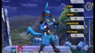 SSBB - Lucario Dizzy Animations.