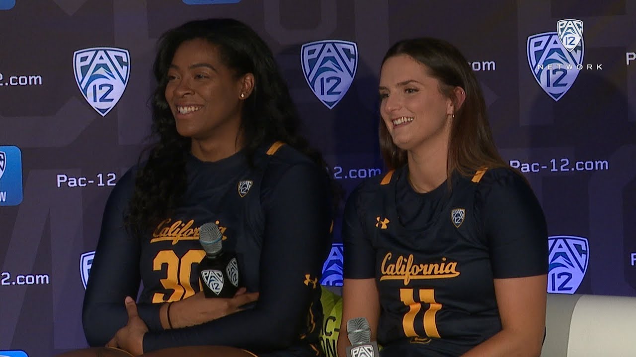 2019 Pac-12 Women's Basketball Media Day: Cal's podium session usccb