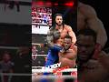 Roman Reigns 💥 vs Mark Henry 🦍 | Power Clash in WWE Ring 🔥💪 #shorts