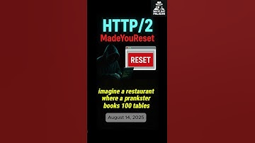 New HTTP/2 Flaw: MadeYouReset Explained (With Real-World Analogy) #cybersecurity