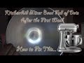 KitchenAid Professional Series 6 | How to Clean a Mixer Bowl Black Dots