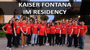 **New video in description** 2020 Kaiser Permanente Fontana Internal Medicine Residency Recruitment