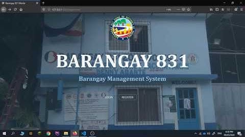 Barangay Management System