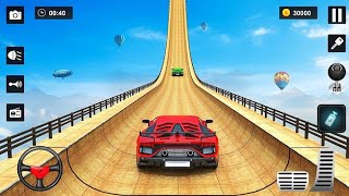 Mega Ramp car Racing -Gt Car stand Racing|| game level 10 car GT android gameplay #androidgameplay screenshot 3