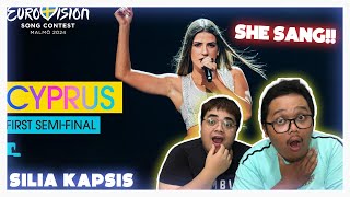 Silia Kapsis - Liar (LIVE) | Cyprus 🇨🇾 | First Semi-Final | Eurovision 2024 REACTION
