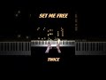 TWICE - SET ME FREE  Piano Cover #SETMEFREE #Shorts #PianellaPianoShorts