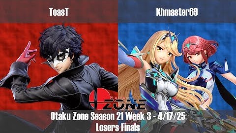 OZone21W3 - LF - ToasT [Joker] vs Khmaster69 [Pyra/Mythra]