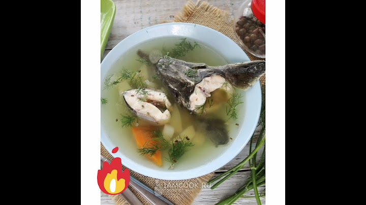 Уха из головы осетра😋😋😋