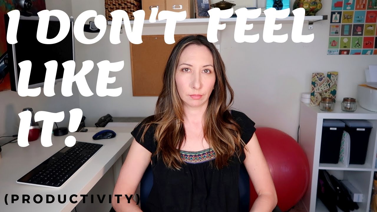 When You Don't Feel Like It | Productivity Hacks | Discipline