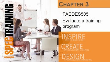 How to develop a training evaluation project