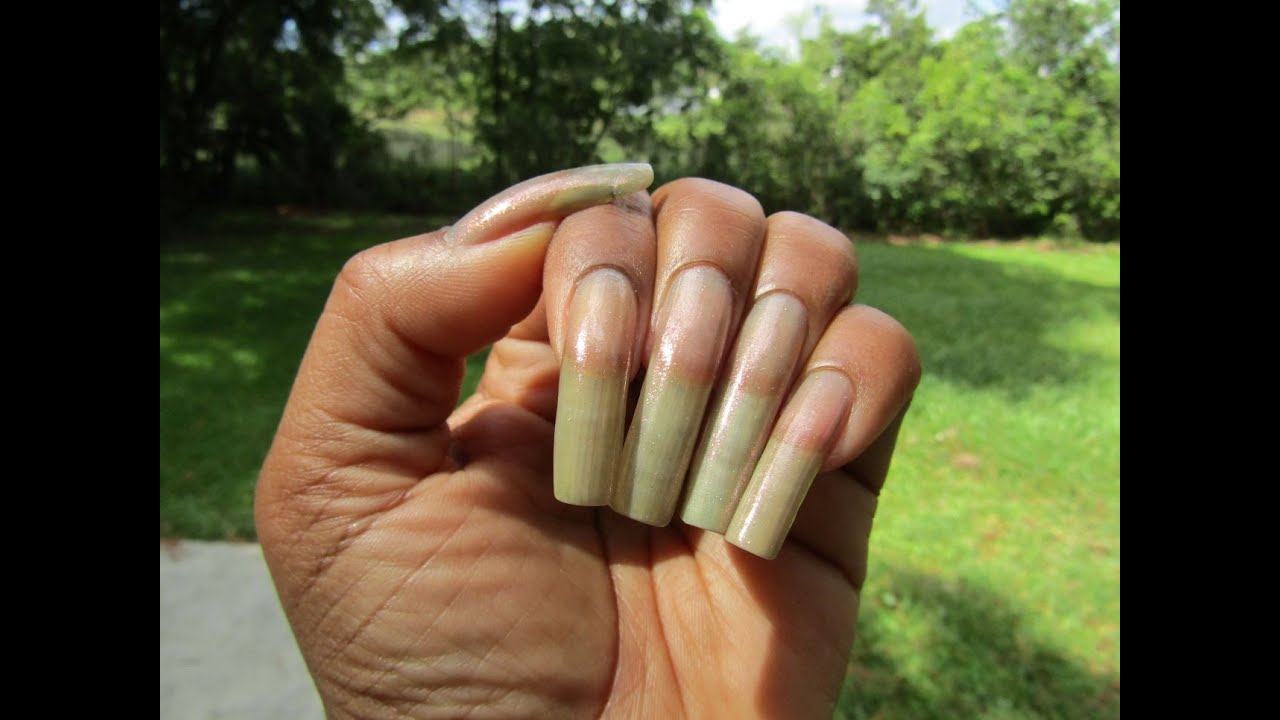 DIY: How to Fix Your Broken Natural Nail Using a Teabag - YouTube