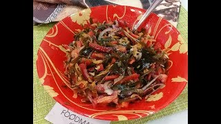 Салат с морской капустой по-корейски: рецепт от Foodman.club Салат с морской капустой по-корейски: рецепт от Foodman.club