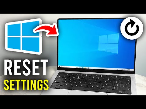How To Reset and Restore Default Settings In Windows 10 - Step By Step