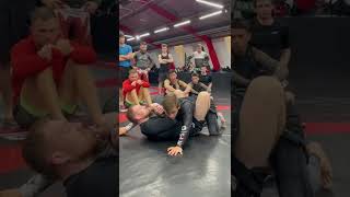 Павел Исаев - обратный рычаг локтя из бабочки ( butterfly guard armbar)