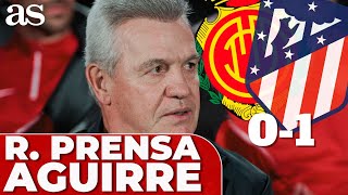 JAVIER AGUIRRE, RUEDA PRENSA MUY SINCERA MALLORCA 0 - ATLÉTICO 1 hoy completa