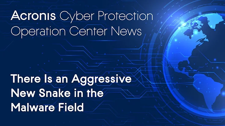 There Is an Aggressive New Snake in the Malware Field | Cyber Protection Operation Center News - DayDayNews