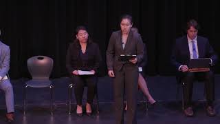 2019 CHS Speech & Debate Showcase: Student Congressional Debate