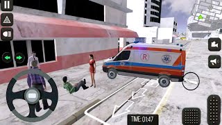 Game Simulator Mobil Mobilan Ambulans - Game Ambulance Darurat - Android Gameplay screenshot 1