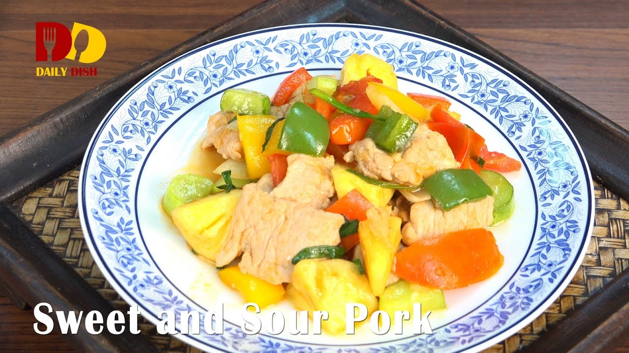 Sweet and Sour Pork | Thai Food | Moo Pad Briao Waan | หมูผัดเปรี้ยวหวาน