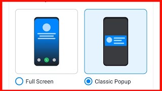 Truecaller Caller Id Full Screen & Classic Popup Settings Choose Style screenshot 5