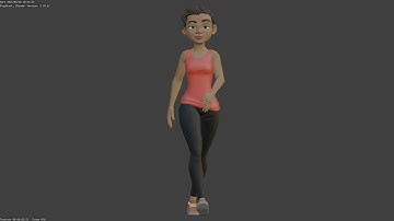 "Rain" Rig Walk-cycle