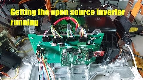 Building an Electric Car - EV Parts - Open source logic board working in Nissan Leaf inverter