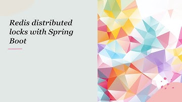 Implementing Distributed Lock With Spring And Redis