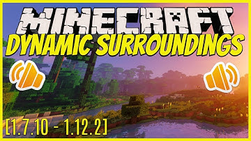 Minecraft | Dynamic Surroundings Mod Showcase & Review! [1.7.10 - 1.12.2]