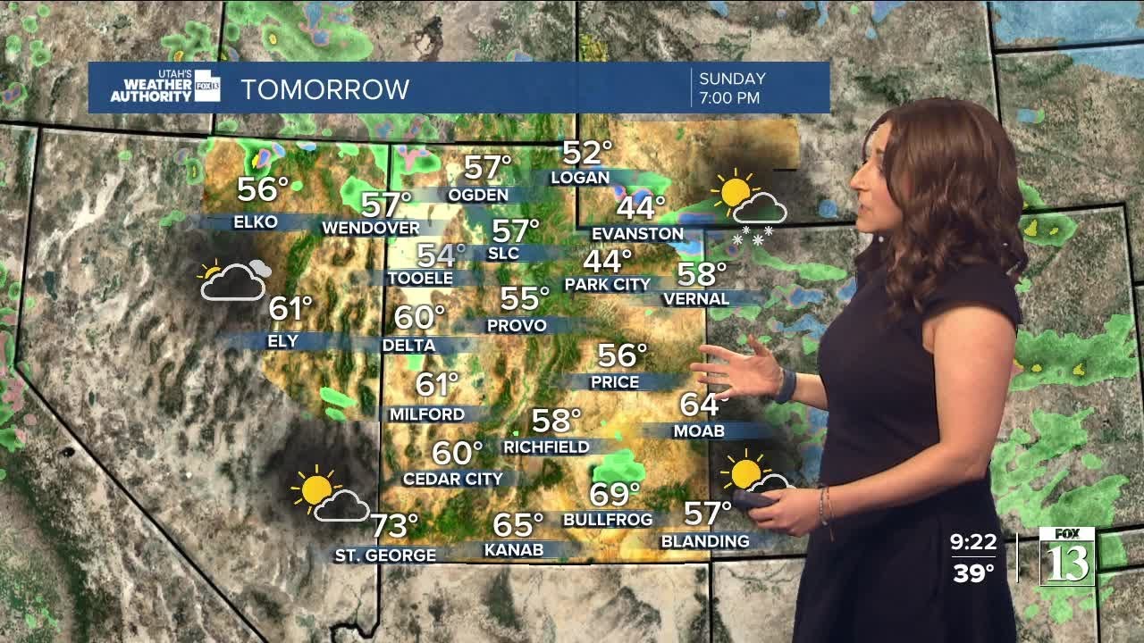 Rain and snow coming next week - Saturday night forecast - YouTube