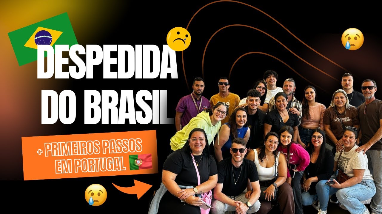 Nossa Despedida do Brasil + Quanto Gastamos nas Primeiras Compras em Portugal 💶🇵🇹
