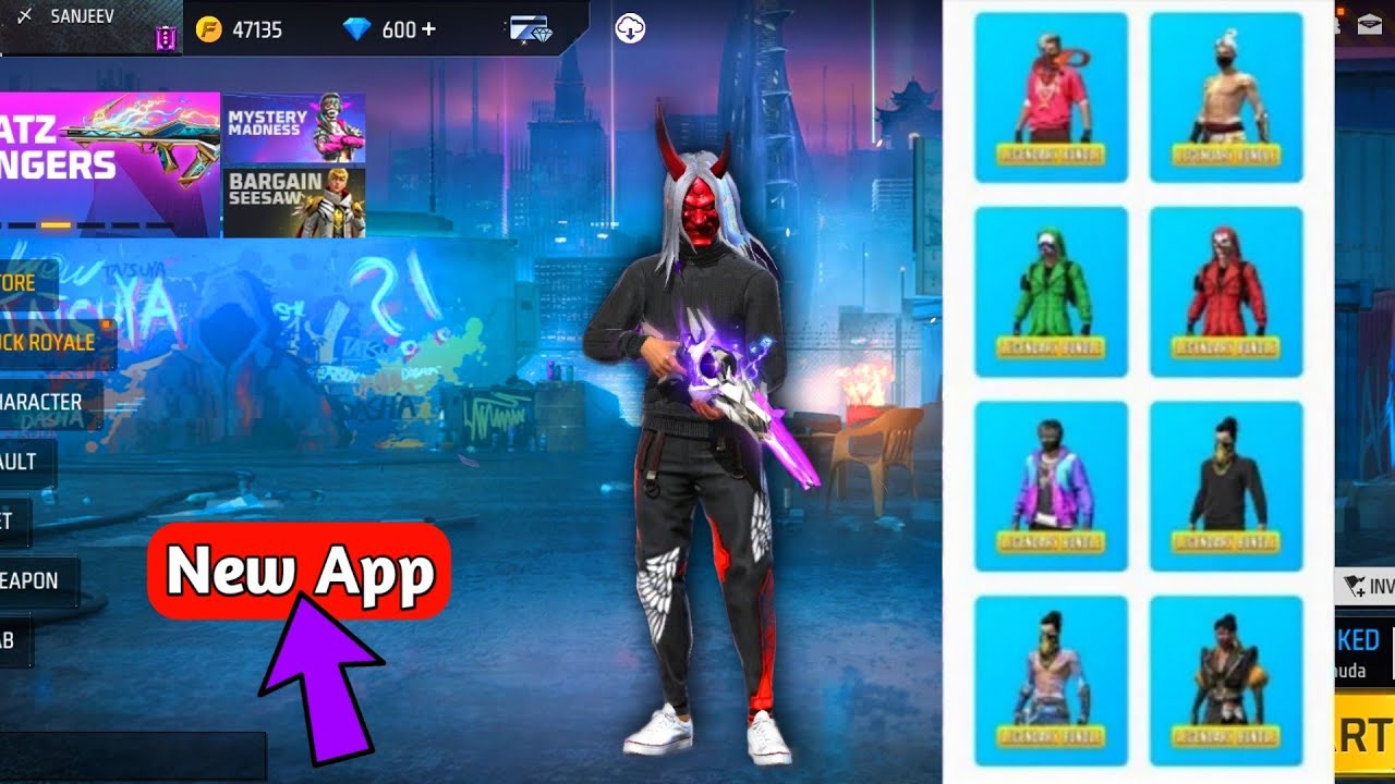 New glitch app for free fire 2022 free fire max