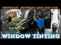 Chevrolet Silverado 1500 window tint, #windowtint #automobile #shortvideo