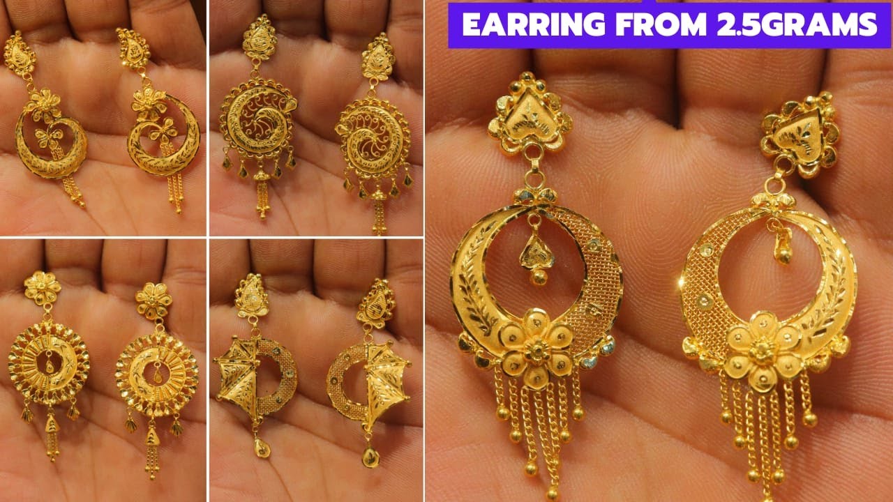 Salankara Creation Kanbala/ Chandwali Earrings Pair
