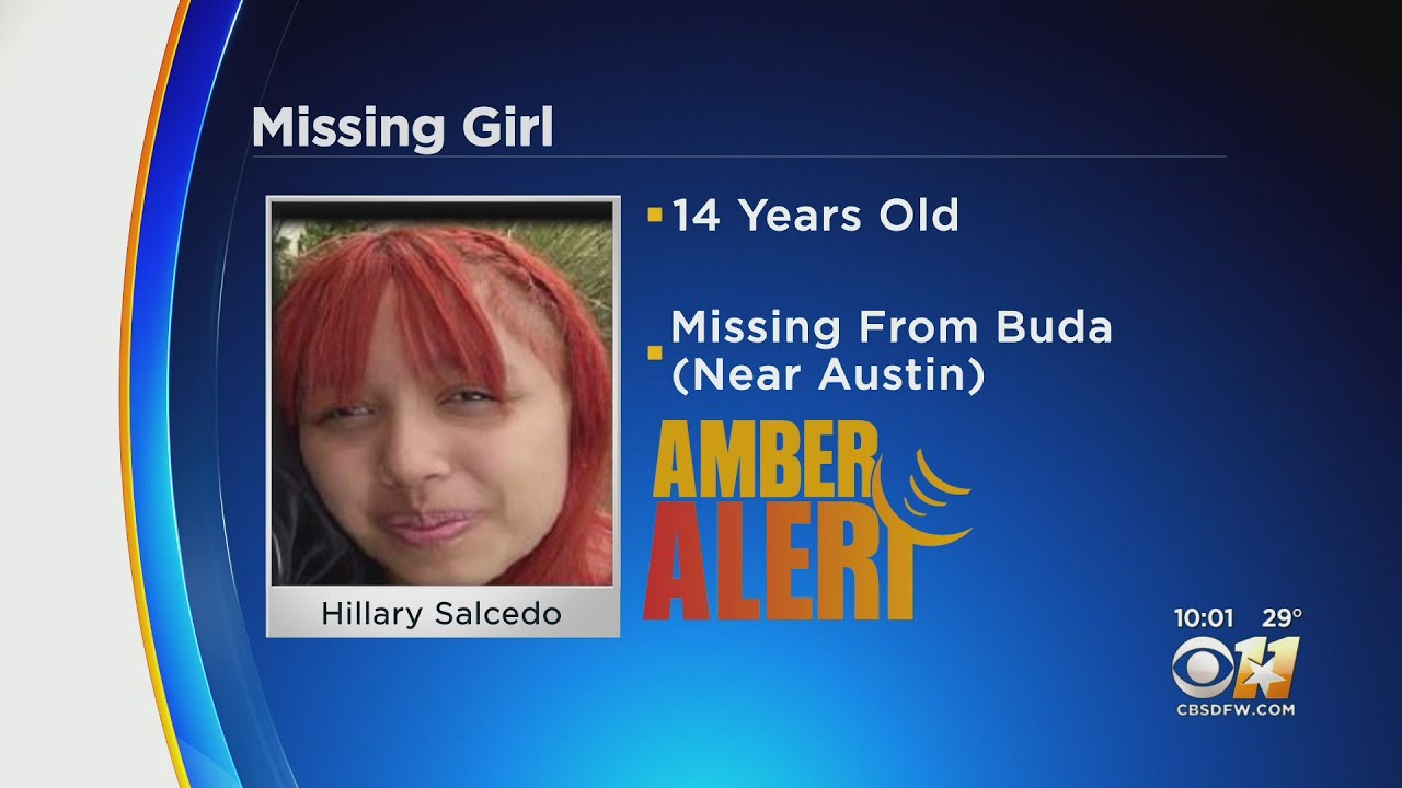Texas Amber Alert Issued For 14-Year-Old Hillary Salcedo Out Of Buda