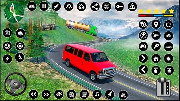 New 3D Van Simulator Driving Game 2025 | Van Simulator Game ZT Van Game | Public Transport