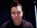 mark hoppus laughs at his attempt to record harmonies for neighborhoods