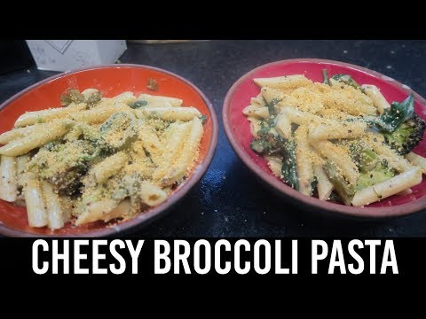 Vegan Cheesy Broccoli and Asparagus Pasta [COOKING VLOG]