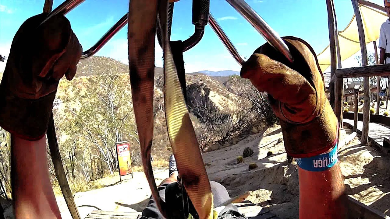 Ziplining at Wild Canyon in Los Cabos, Mexico YouTube