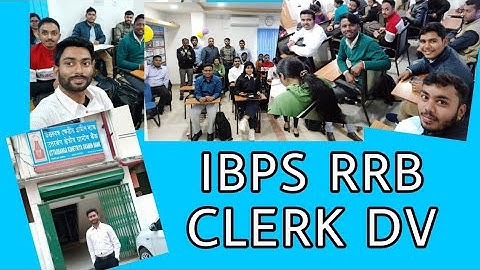 IBPS RRB Clerk Documents verification day, my experience. || sbi clerk || ibps po ||